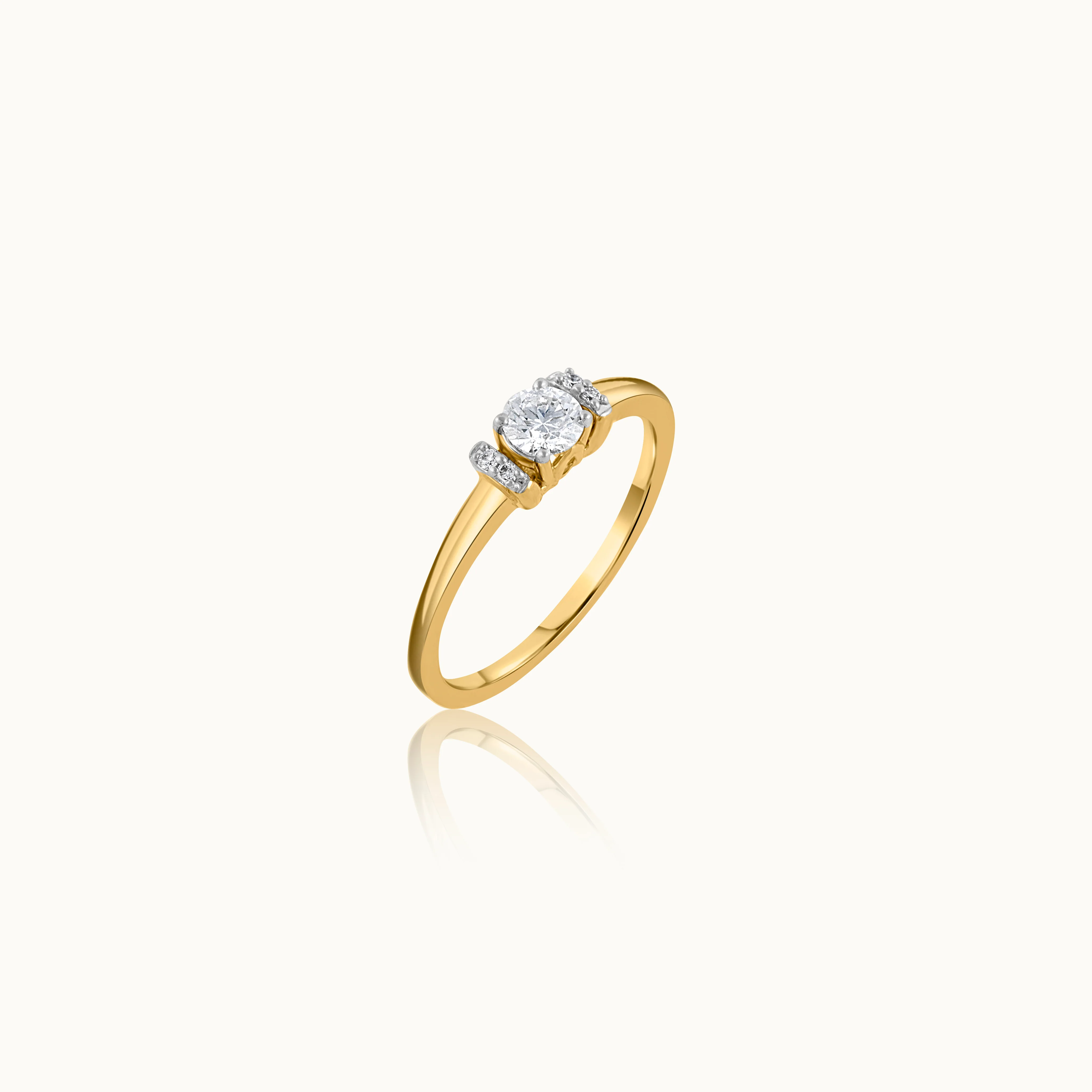 Bar Solitaire Ring - Image 3