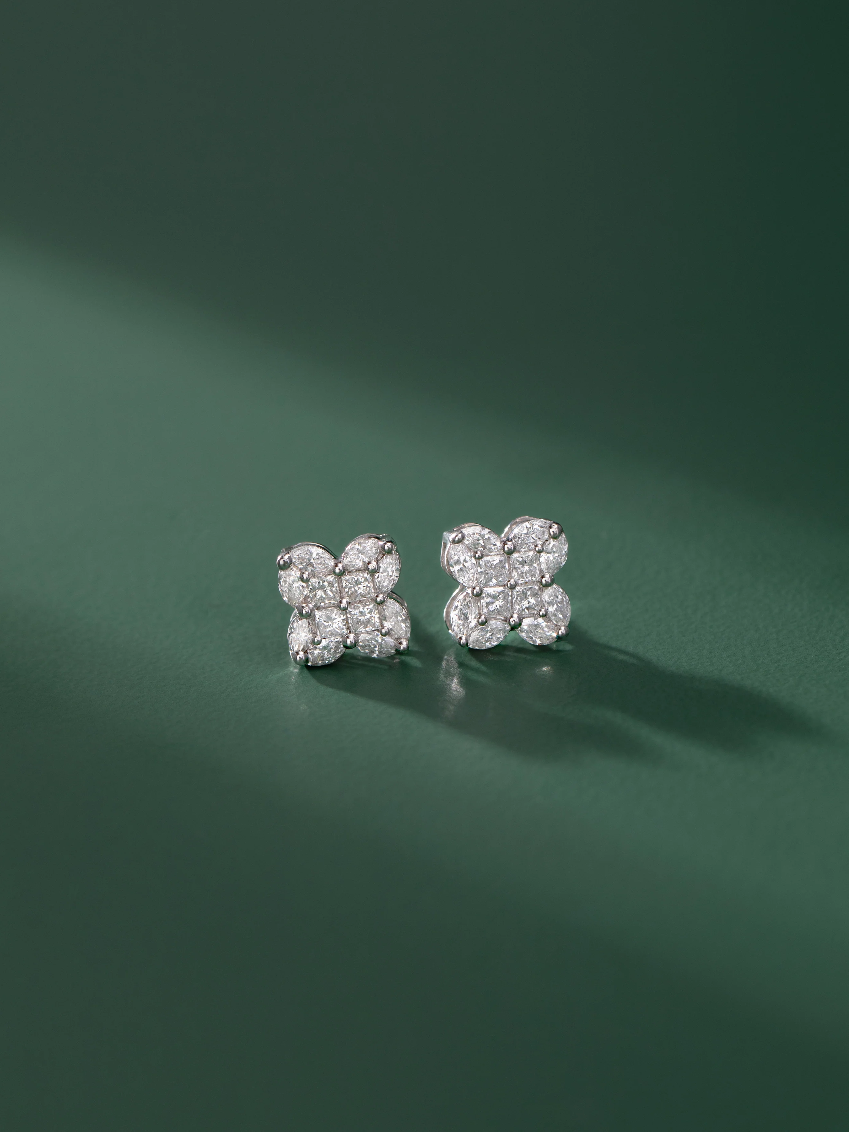 Blooming Diamond Studs - Image 5