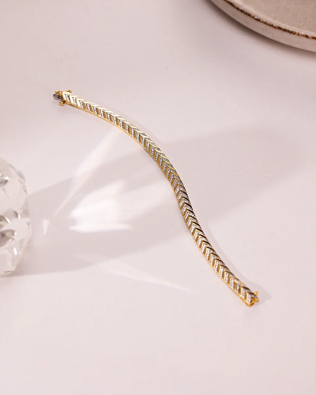 Bold Horizon Diamond Bracelet - Image 5