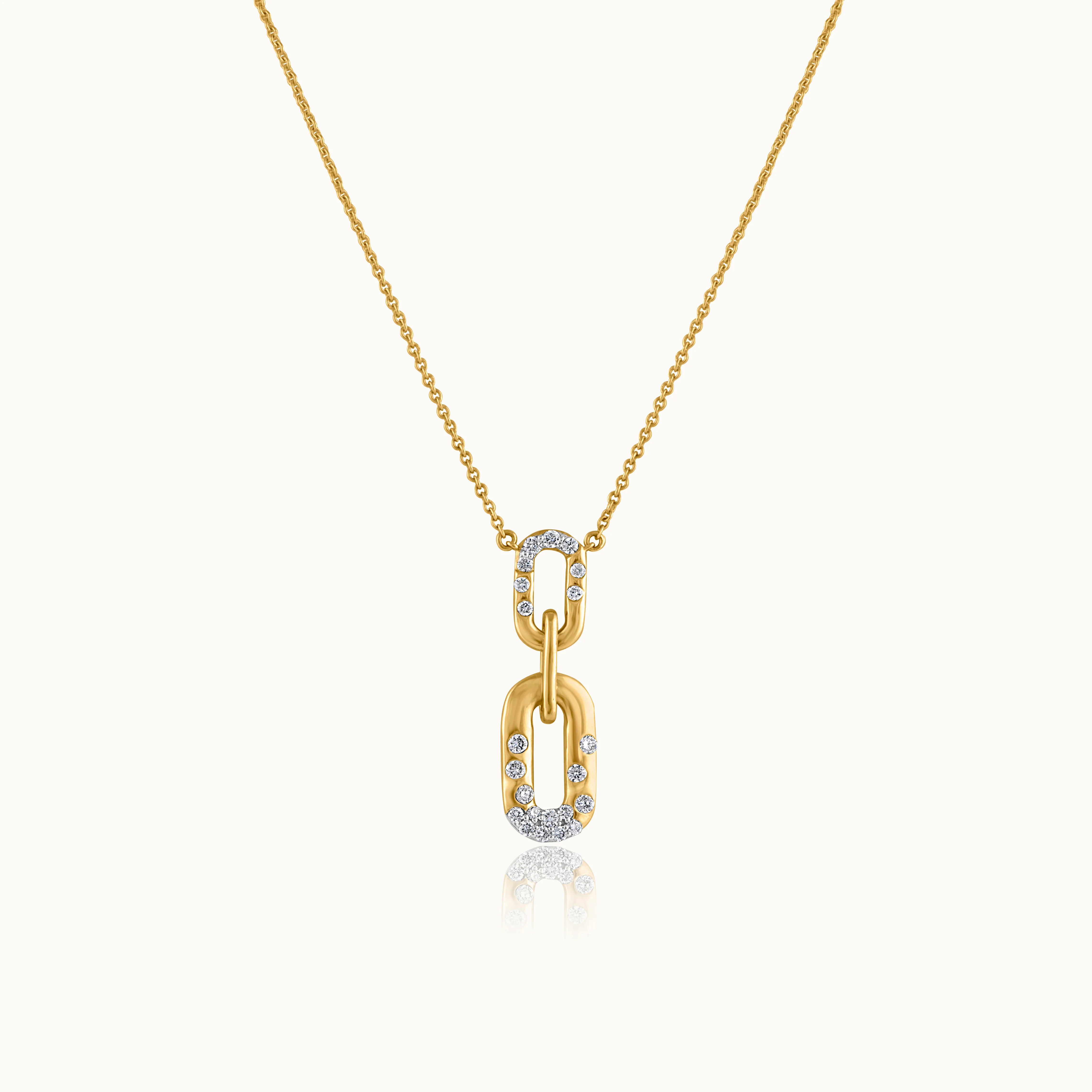 Bubbles Link Necklace - Image 3