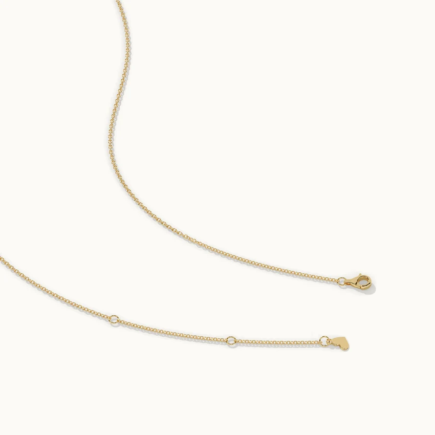 Cera Heart Lariat Necklace - Image 6