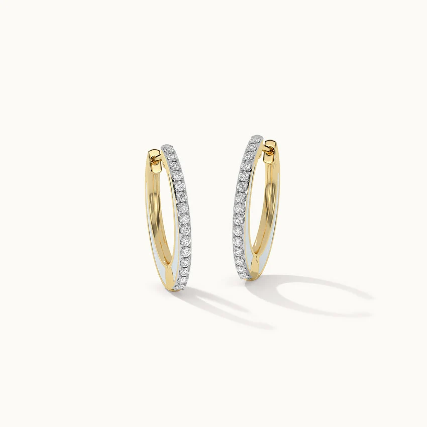 Cera Oval Hoops - Image 3