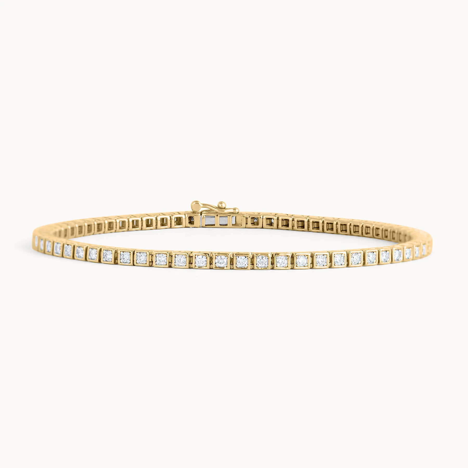 Chic Diamond Classic Tennis Bracelet - Image 3