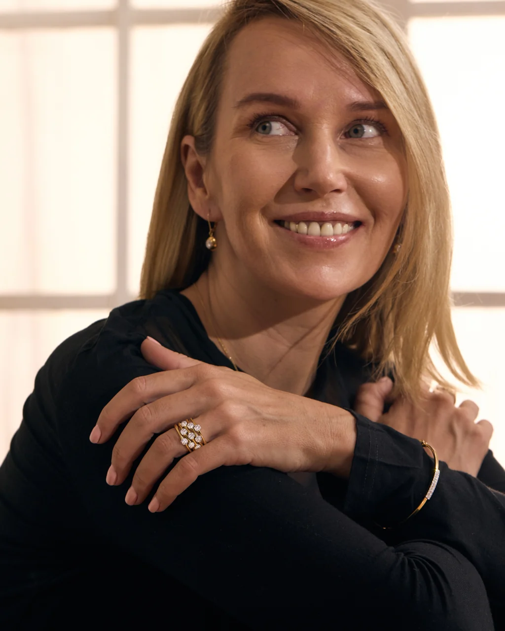 Cluster Bloom Stackable Ring - Image 3