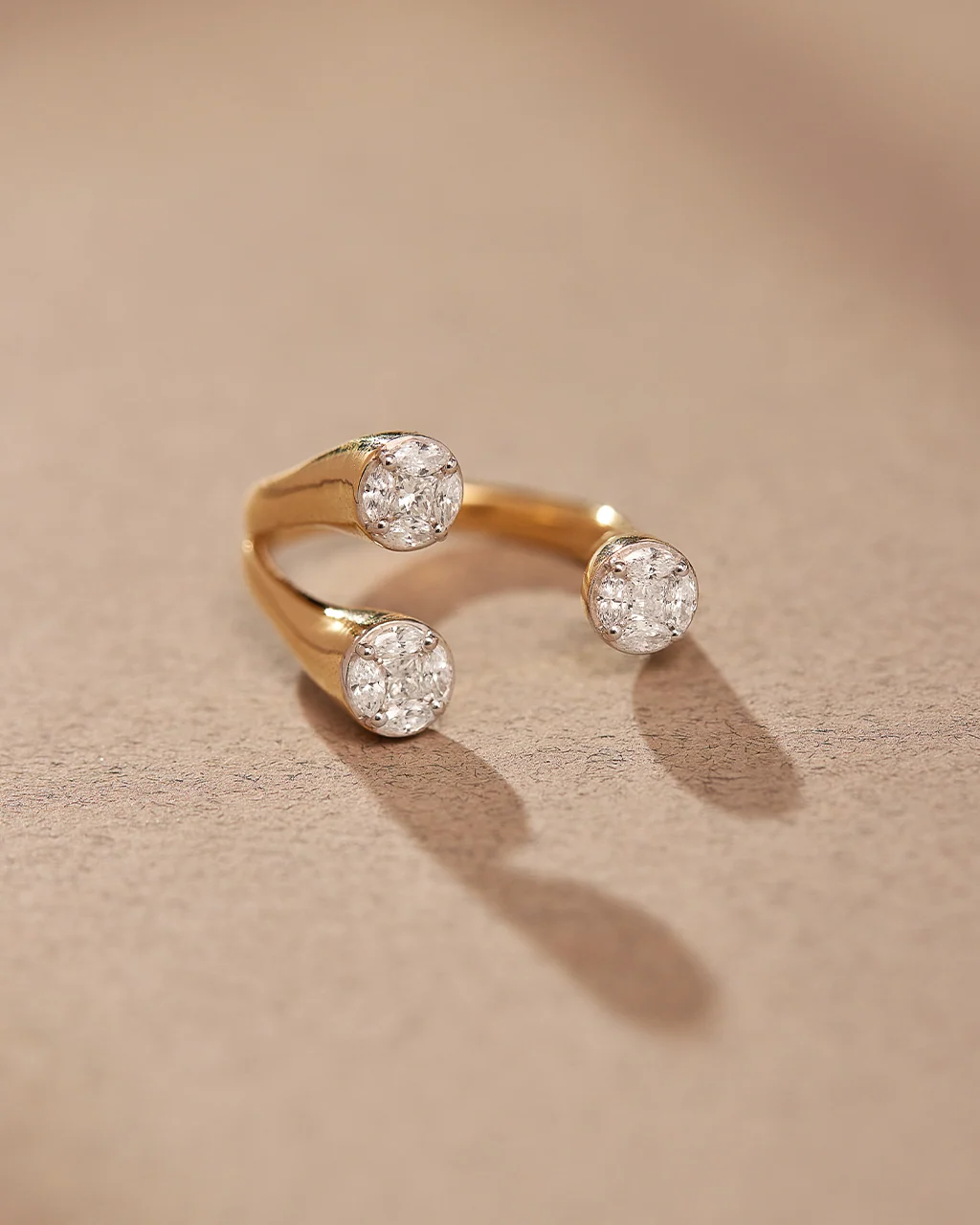 Contemporary Open Diamond Band - Image 4