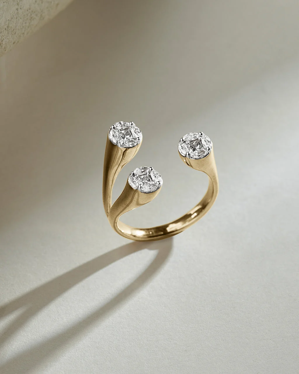 Contemporary Open Diamond Band - Image 6