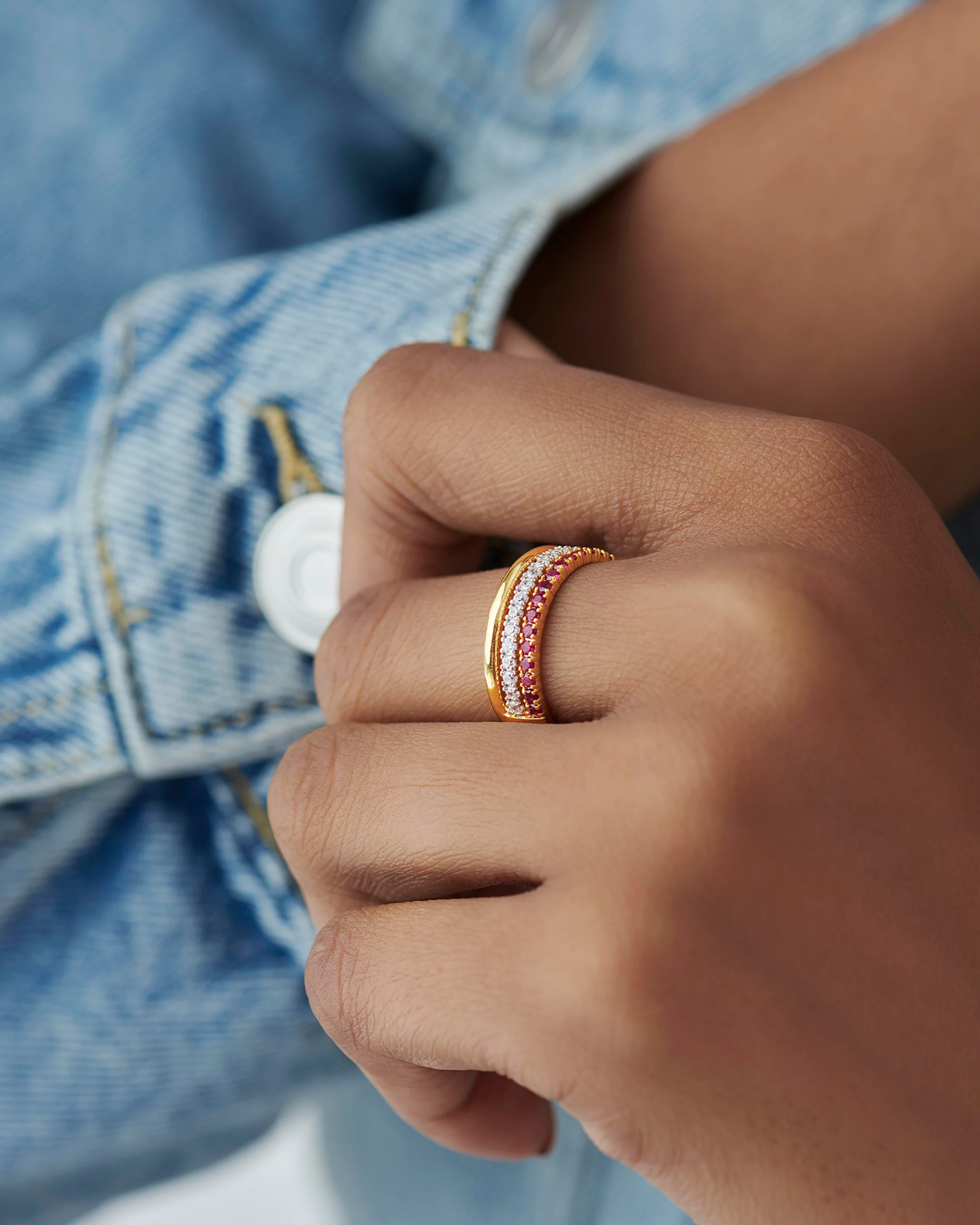 Created Ruby Stackable Bands - Image 4