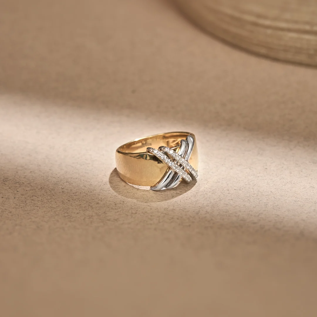 Criss Cross Bold Band