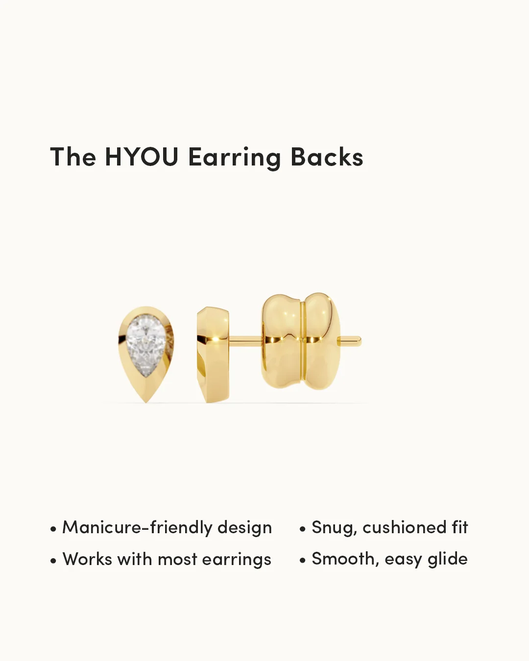 Dewdrop Solitaire Studs - Image 3