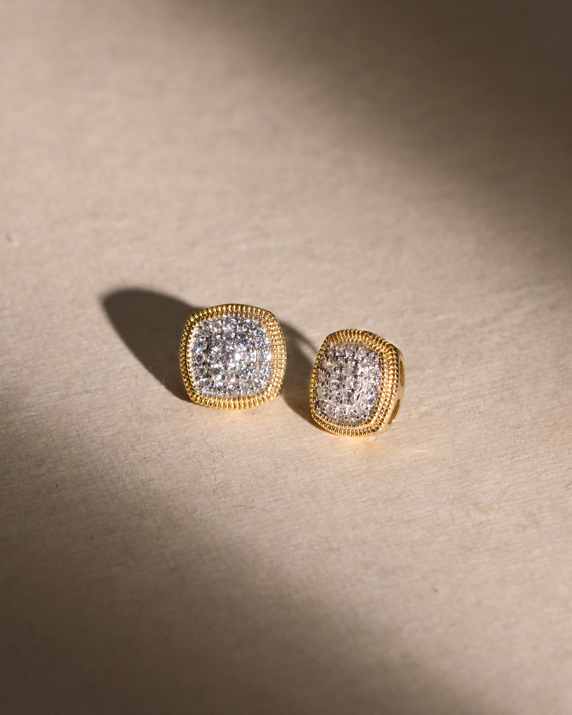 Diamond Array Earrings - Image 5