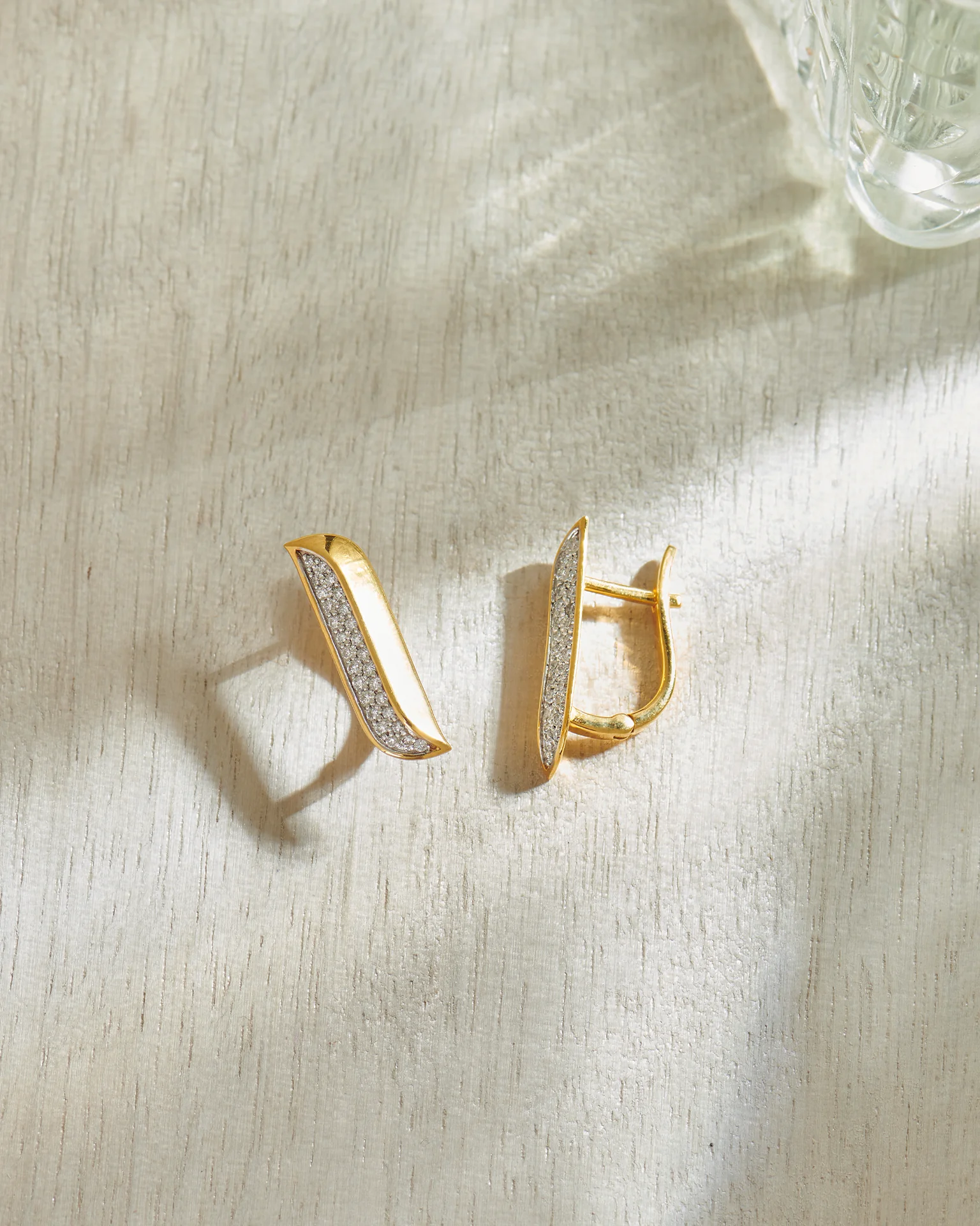 Diamond Bar Hoops - Image 6