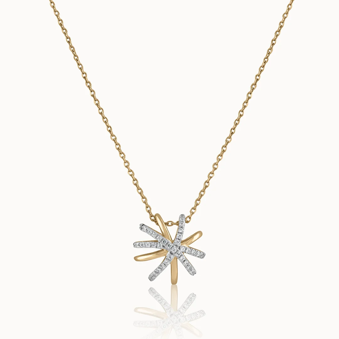 Diamond Flare Necklace - Image 3
