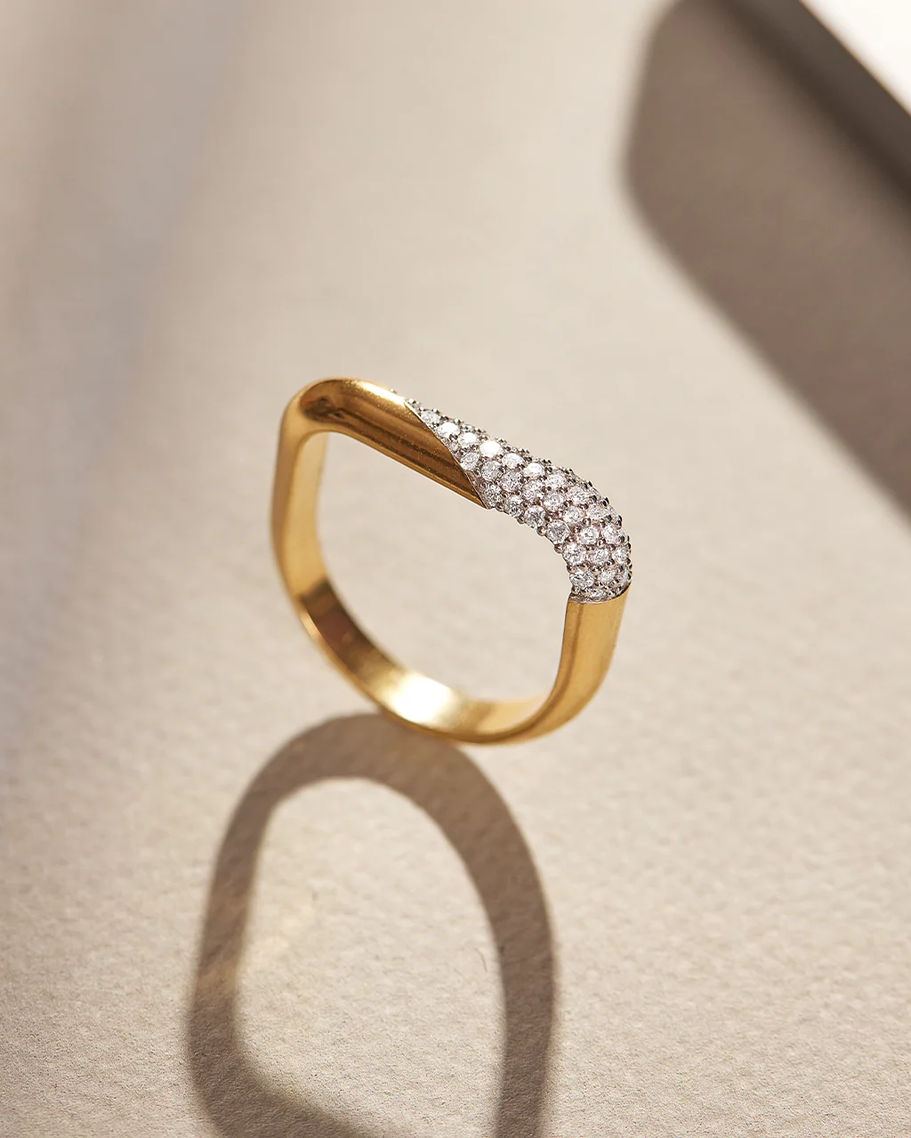 Duo Pave Diamond Band - Image 5