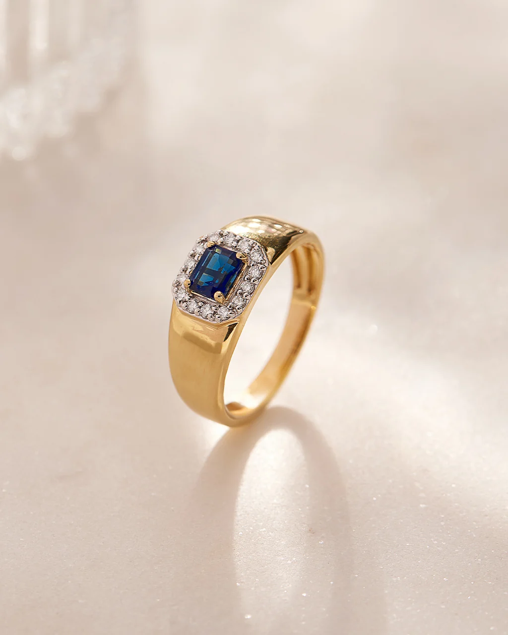 Emerald Cut Diamond Ring - Image 6
