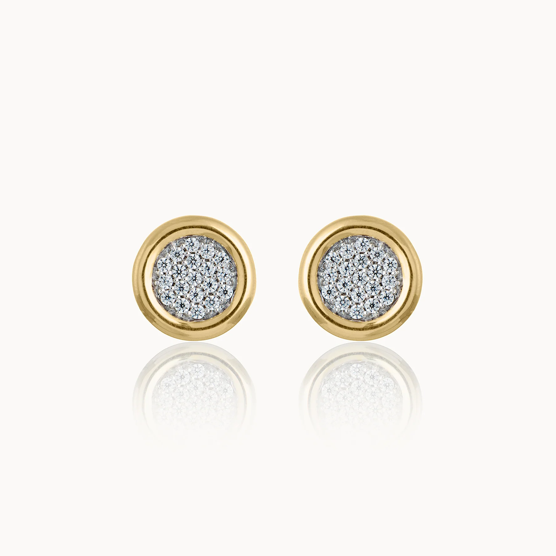 Eternal Diamond Cluster Earrings - Image 3