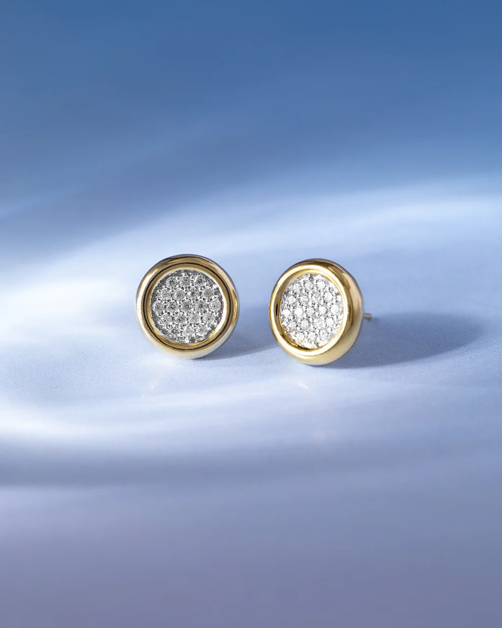 Eternal Diamond Cluster Earrings - Image 5