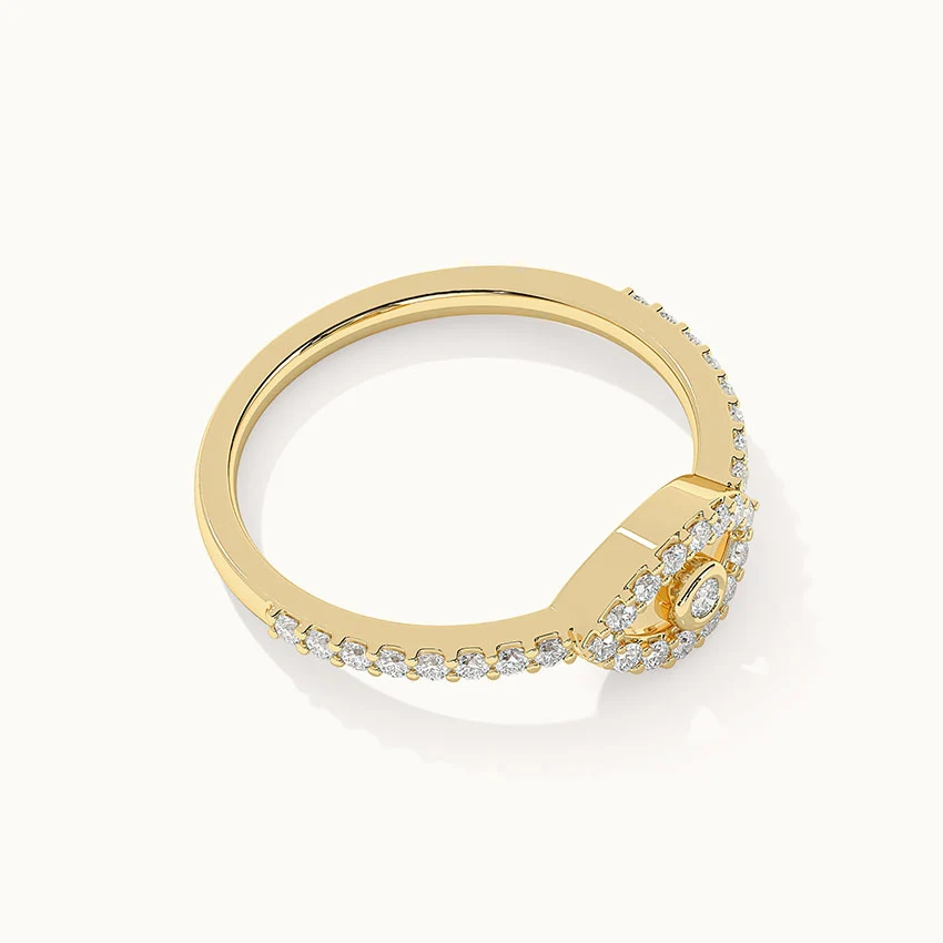 Evil Eye Diamond Ring - Image 7