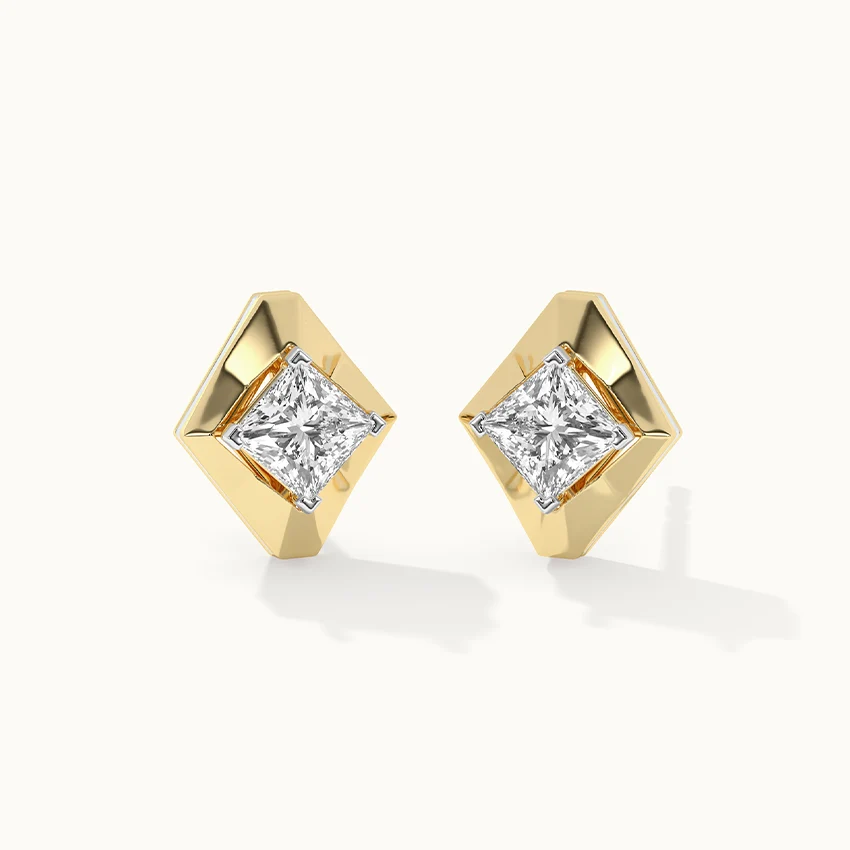 Faceted Solitaire Studs - Image 4