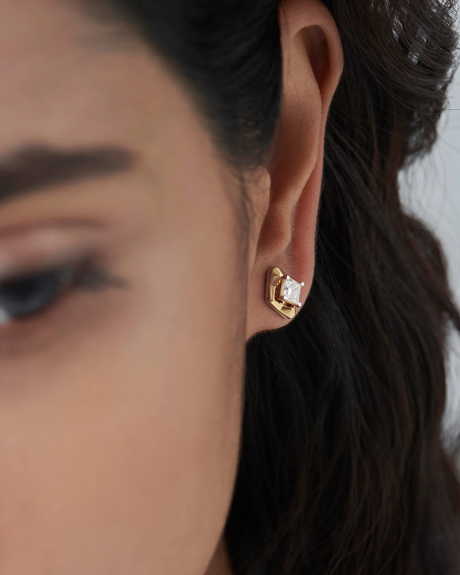 Faceted Solitaire Studs - Image 5