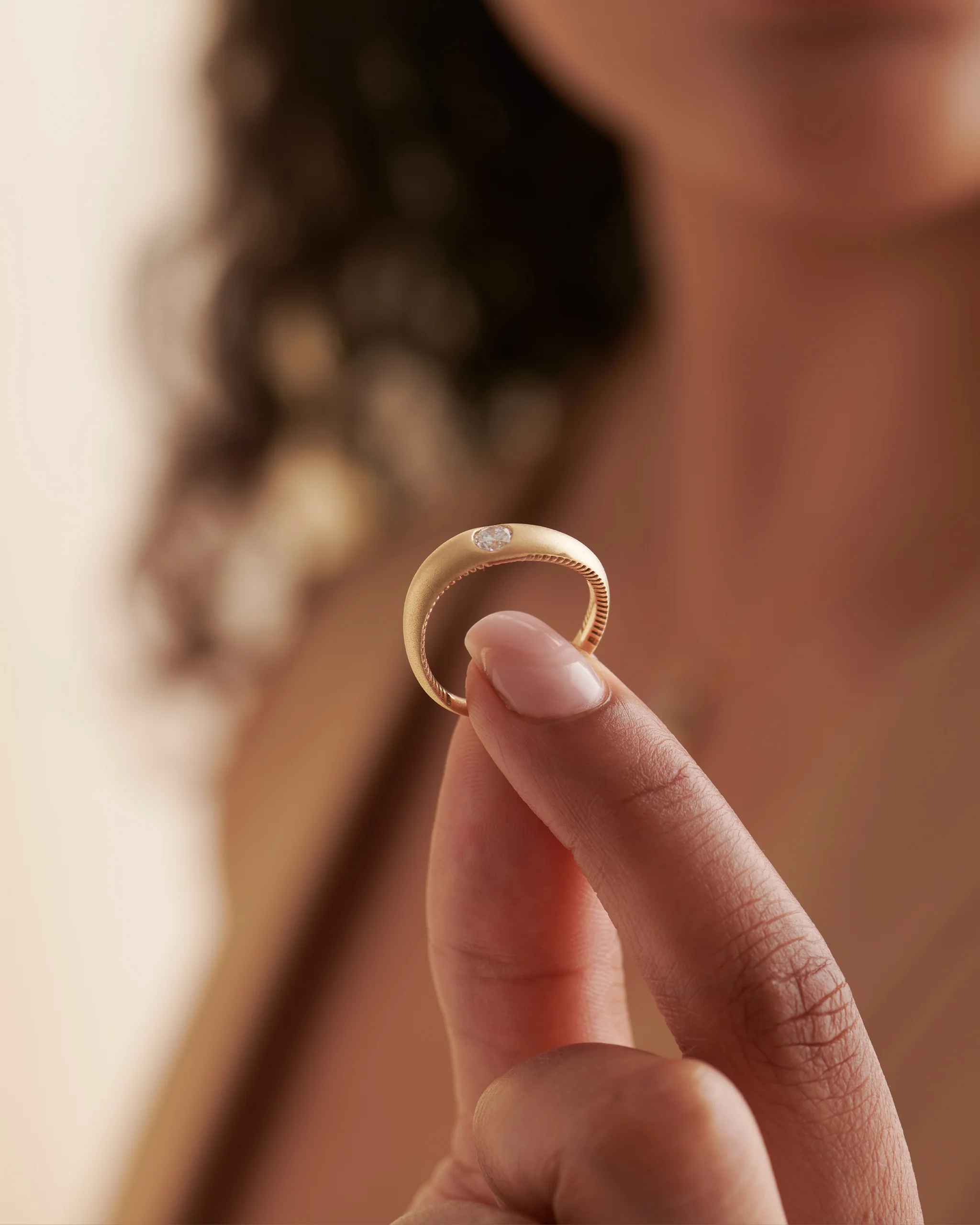 Fine S Solitaire Ring - Image 3