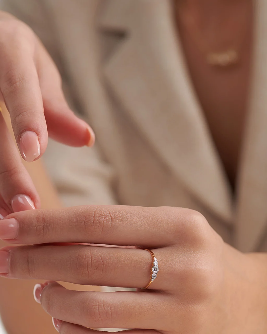 Five Stone Diamond Ring - Image 5