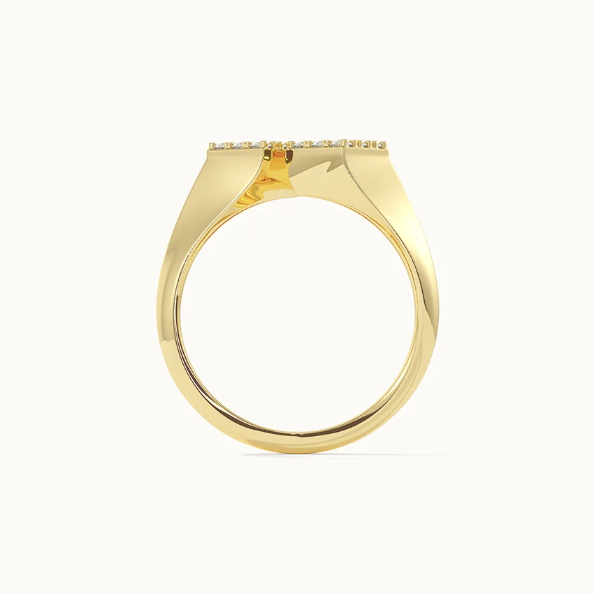Grid Diamond Ring - Image 6