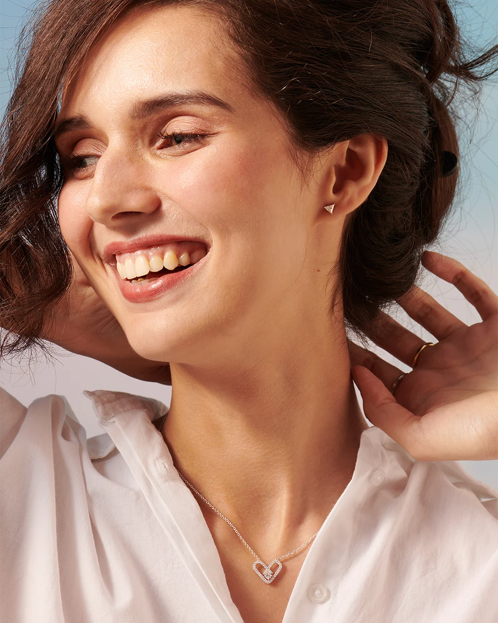 Iconic Solitaire Studs - Image 4