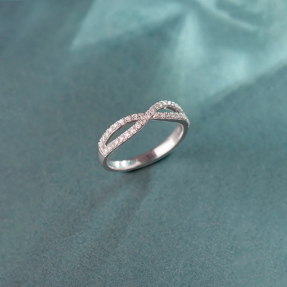 Infinity Diamond Ring