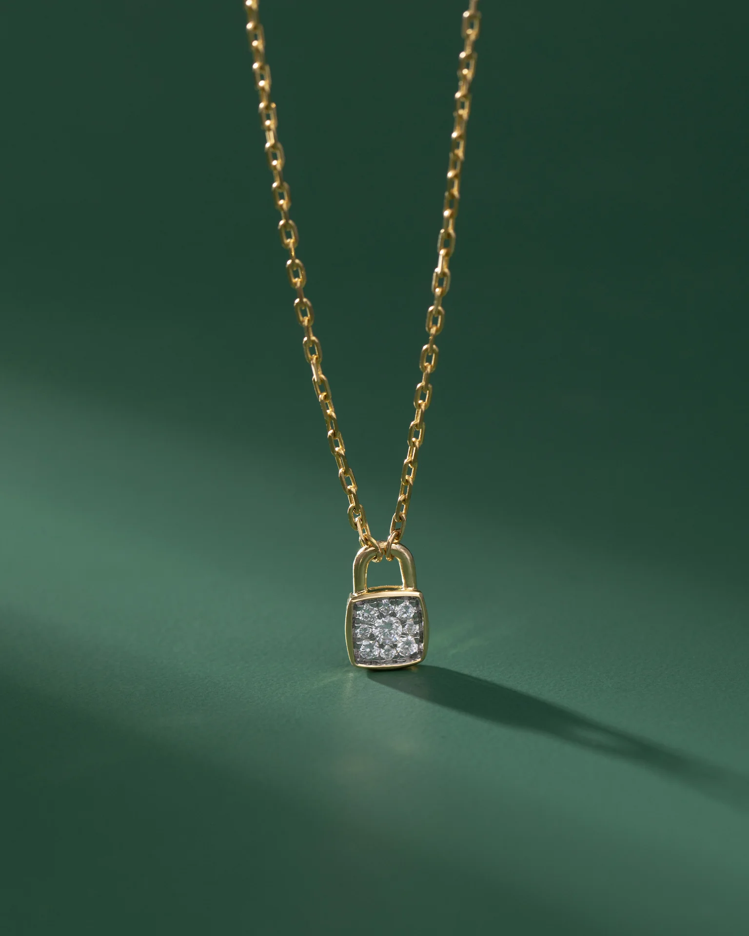 Love Lock Diamond Necklace - Image 5