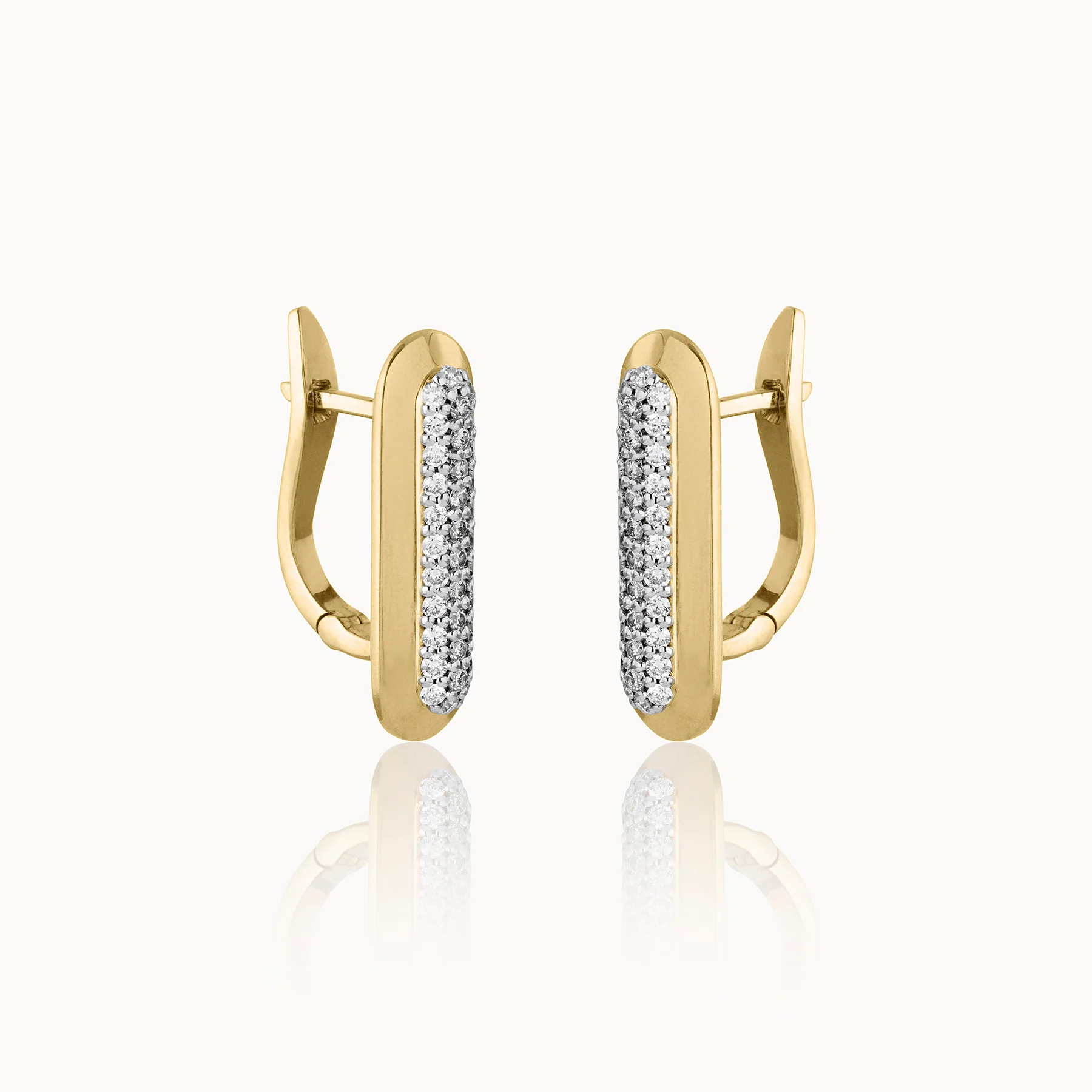Lustre Bar Hoops - Image 3