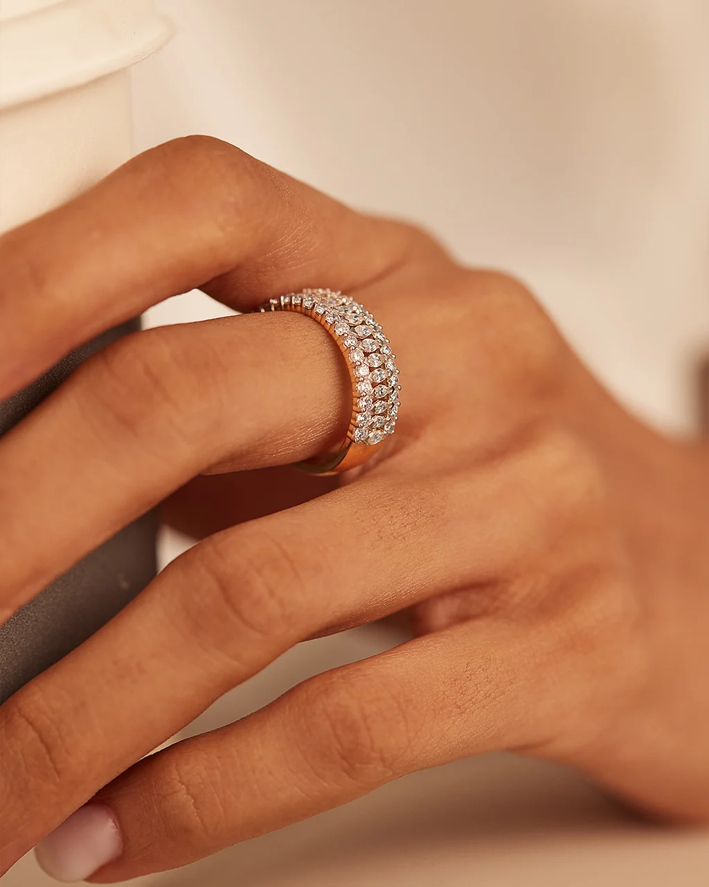Marquise Diamond Eternity Band - Image 4