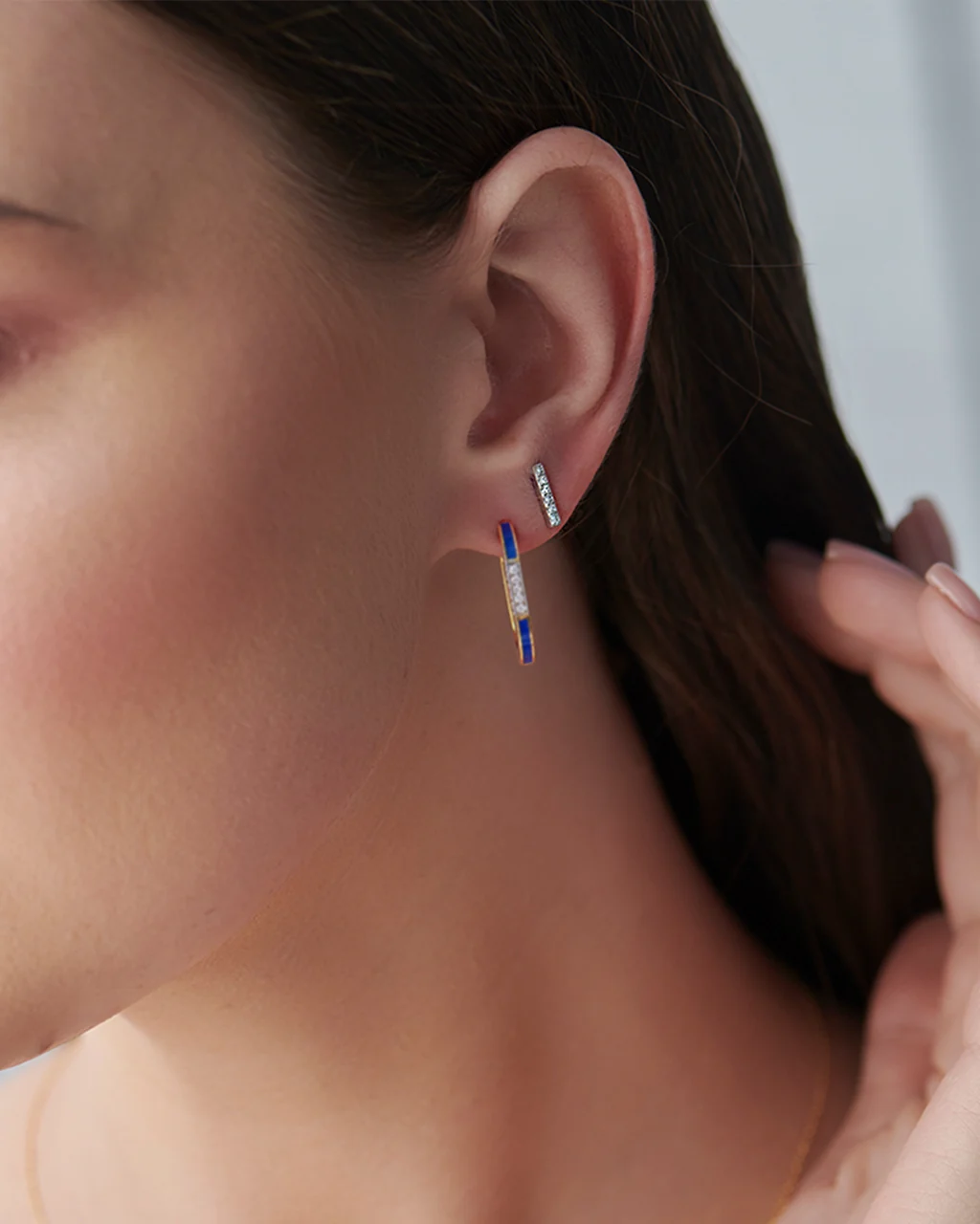Medium Bar Earrings - Image 2
