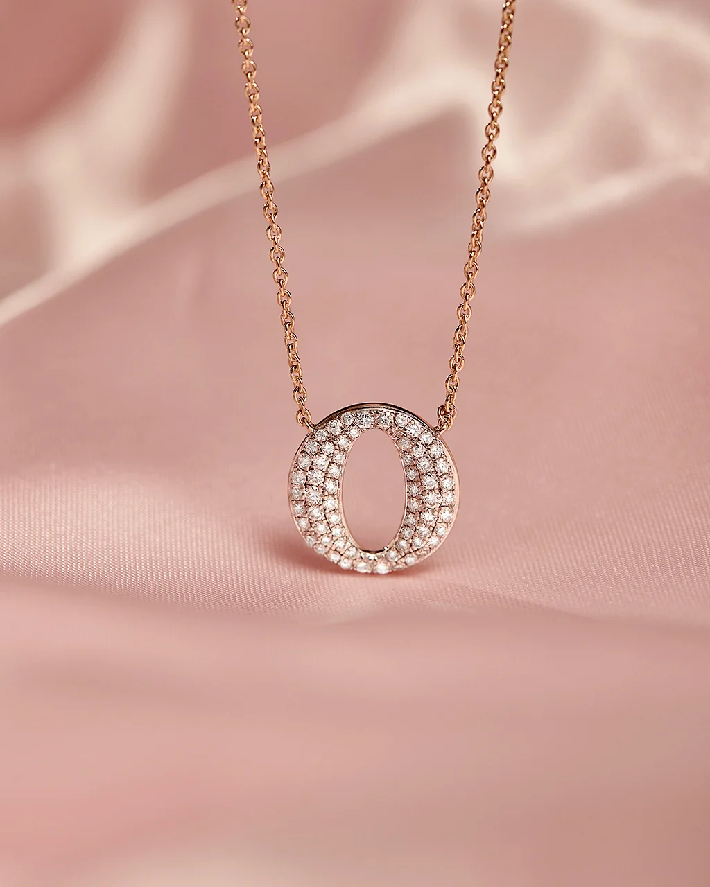Pave Diamond Dome Necklace - Image 5