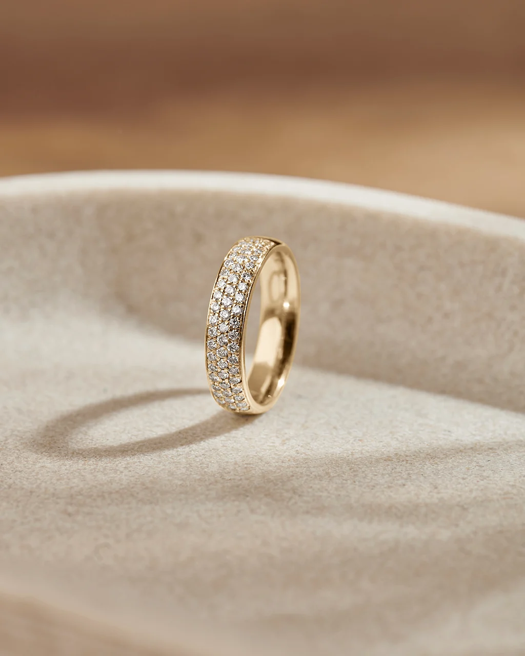 Pave Diamond Glimmer Band - Image 6