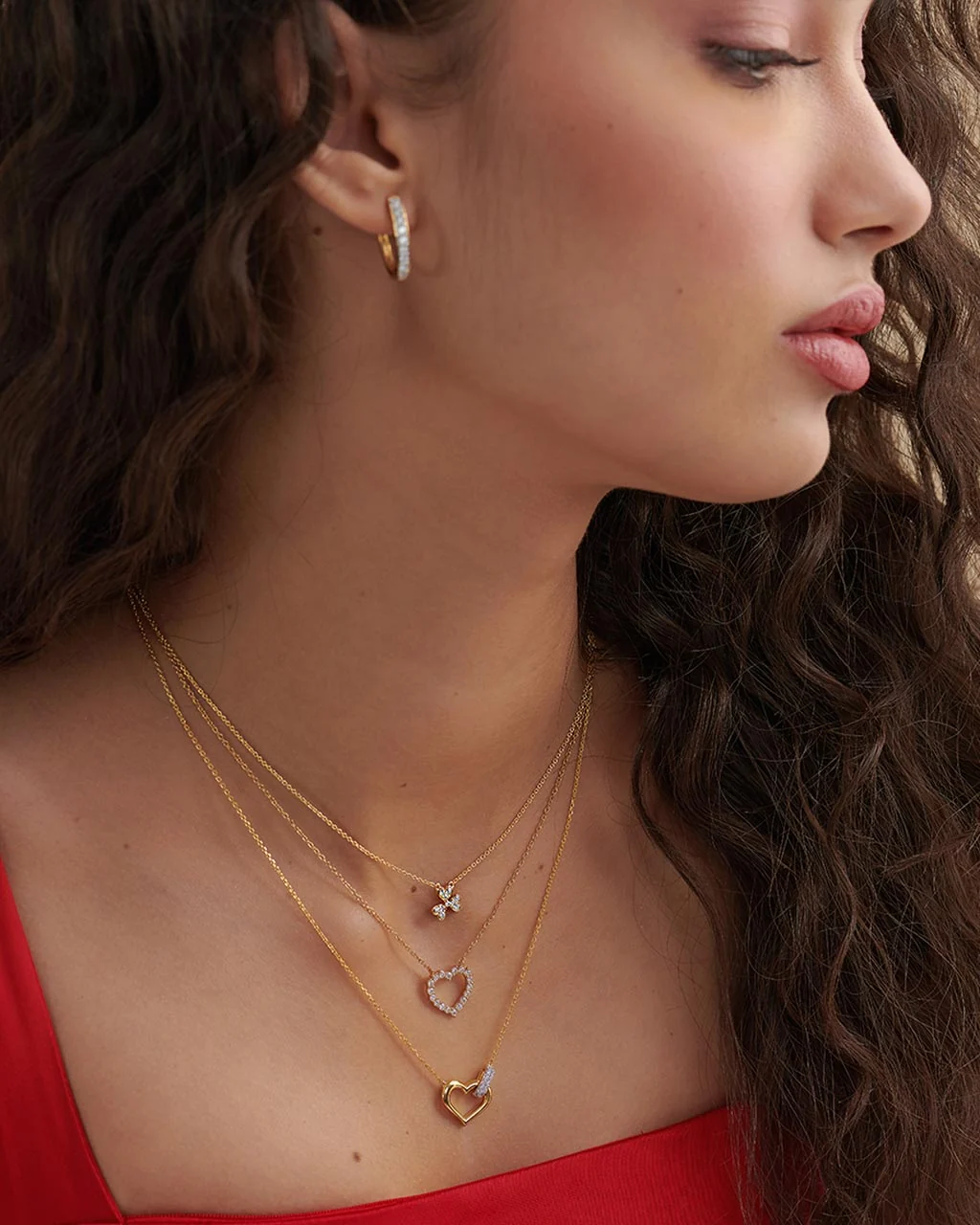 Petal Diamond Necklace - Image 6