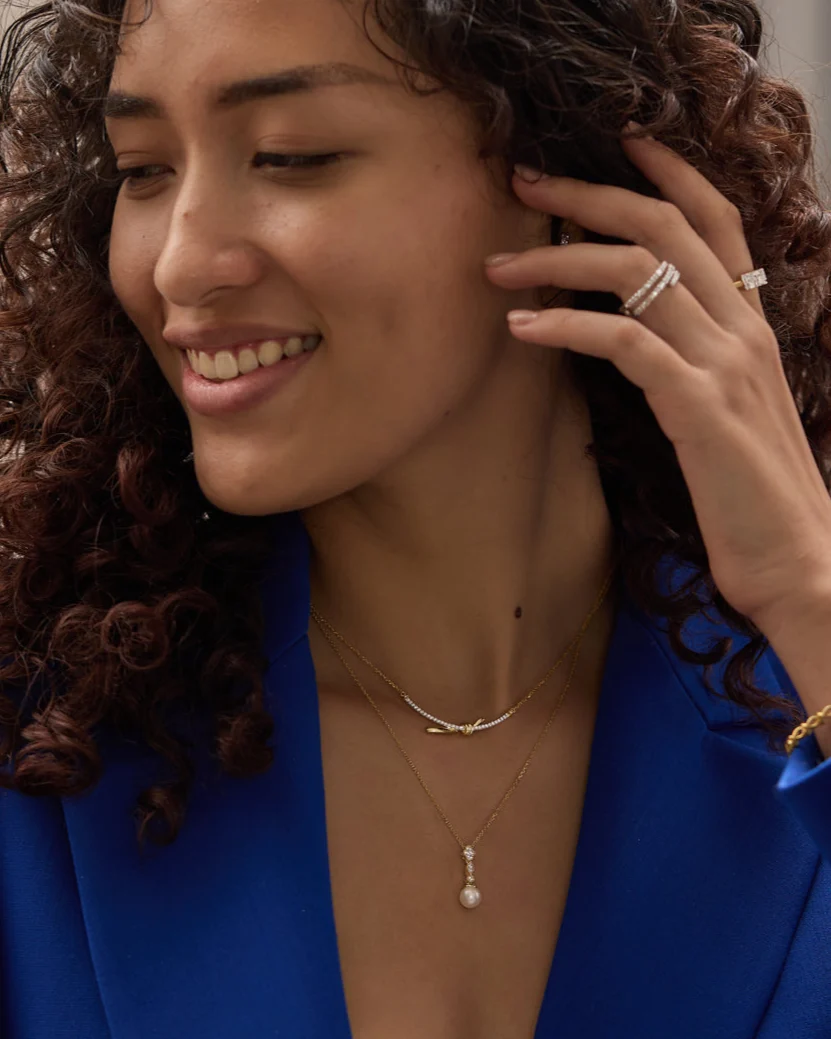 Pure Grace Pearl Necklace - Image 3