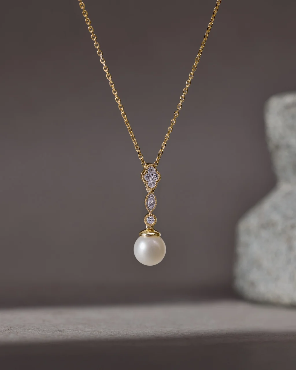 Pure Grace Pearl Necklace - Image 5