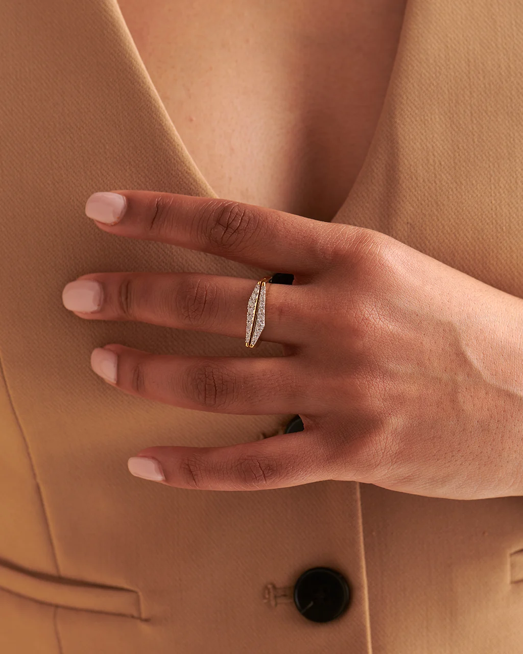 Pyramid Diamond Band - Image 3