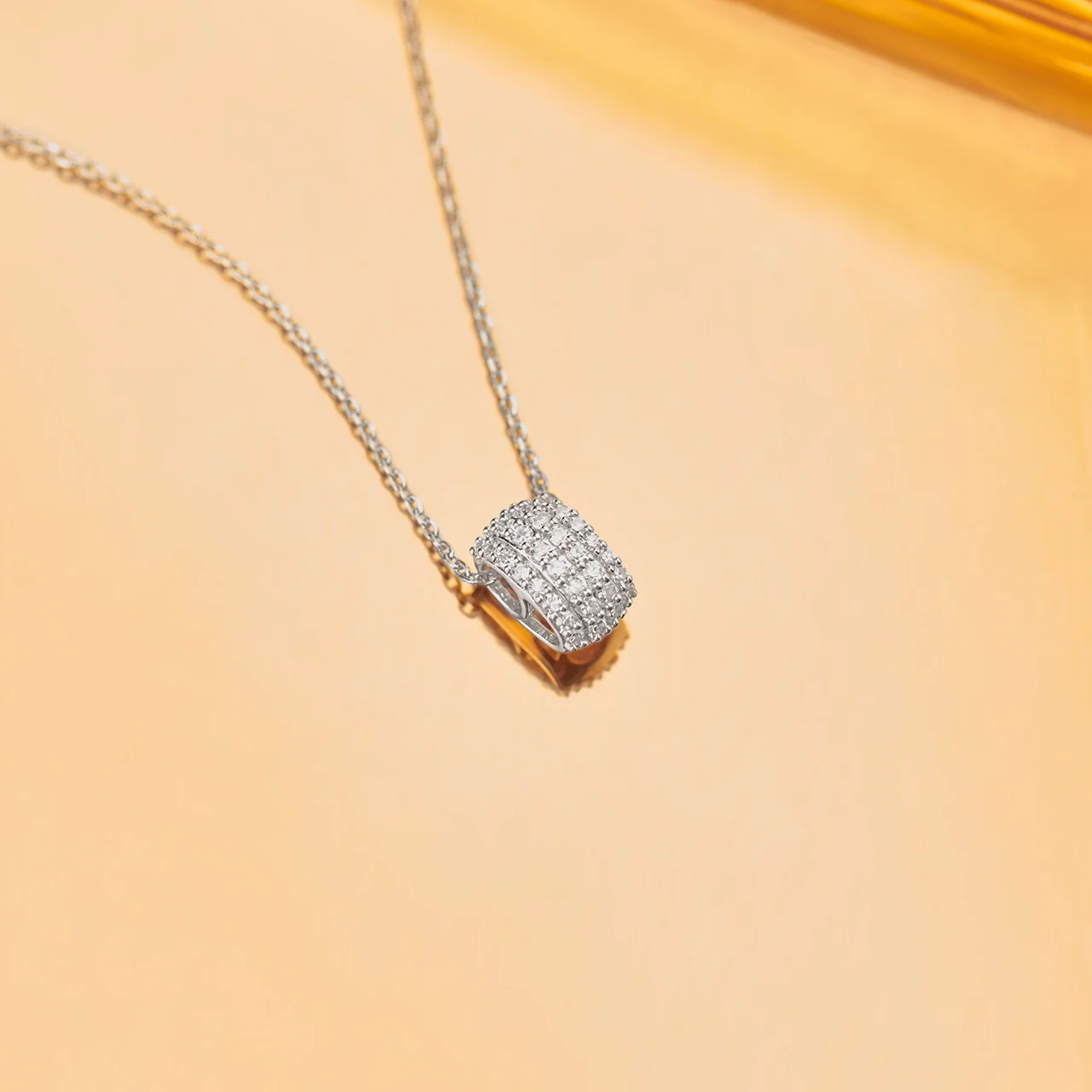 Roundel Diamond Necklace