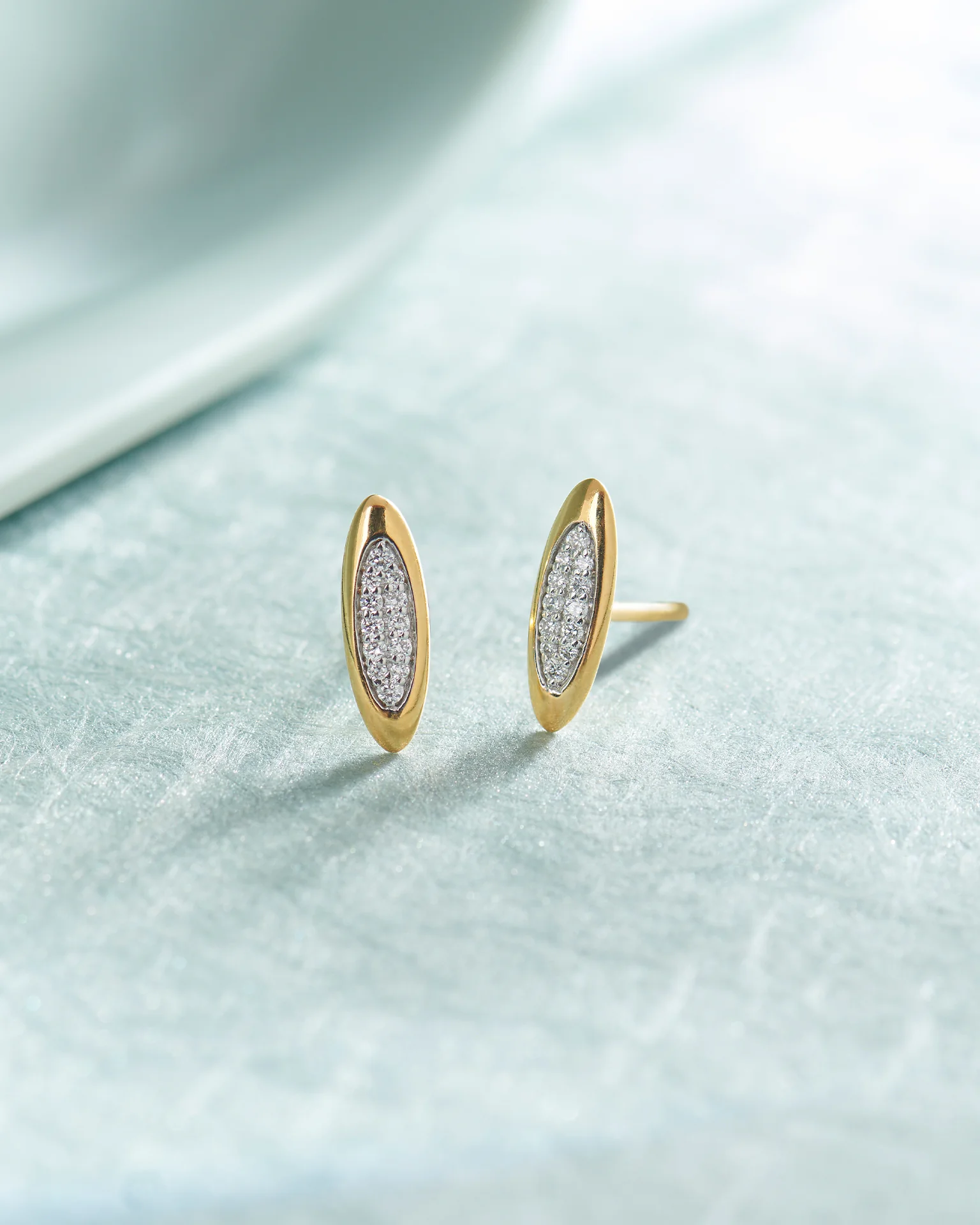 Sleek Oval Studs - Image 6