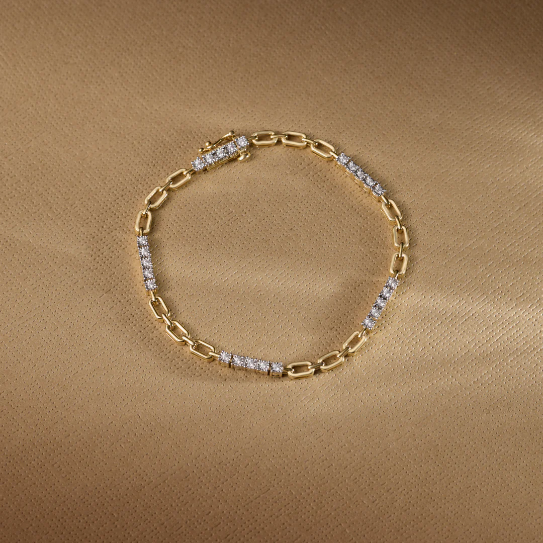 Sleekline Diamond Bracelet