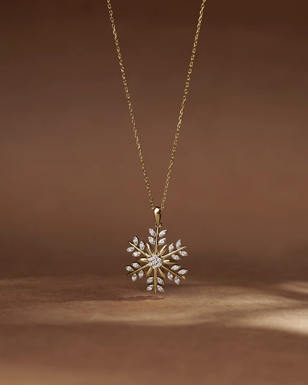 Snowflake Glow Diamond Necklace - Image 6