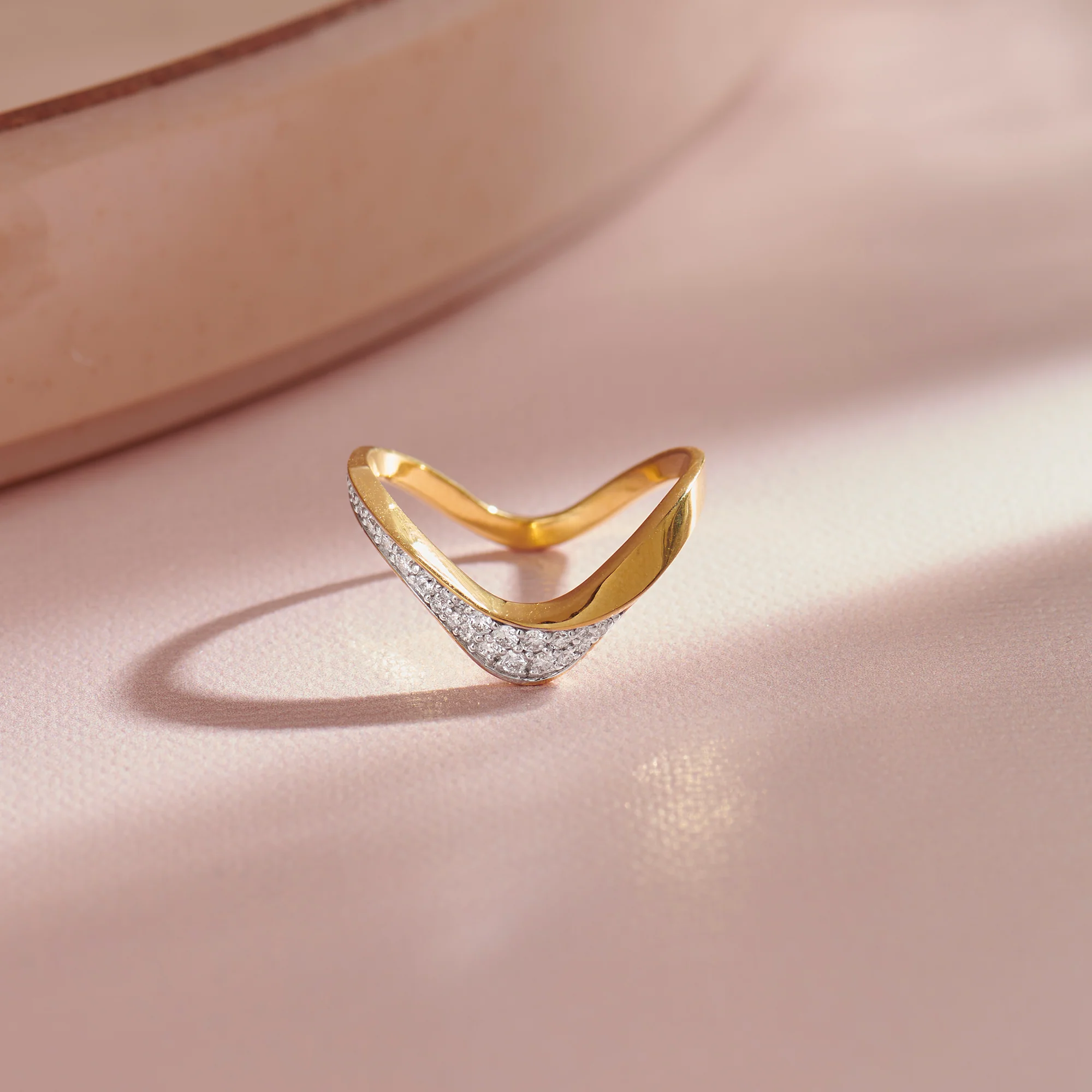 Soft Chevron Ring