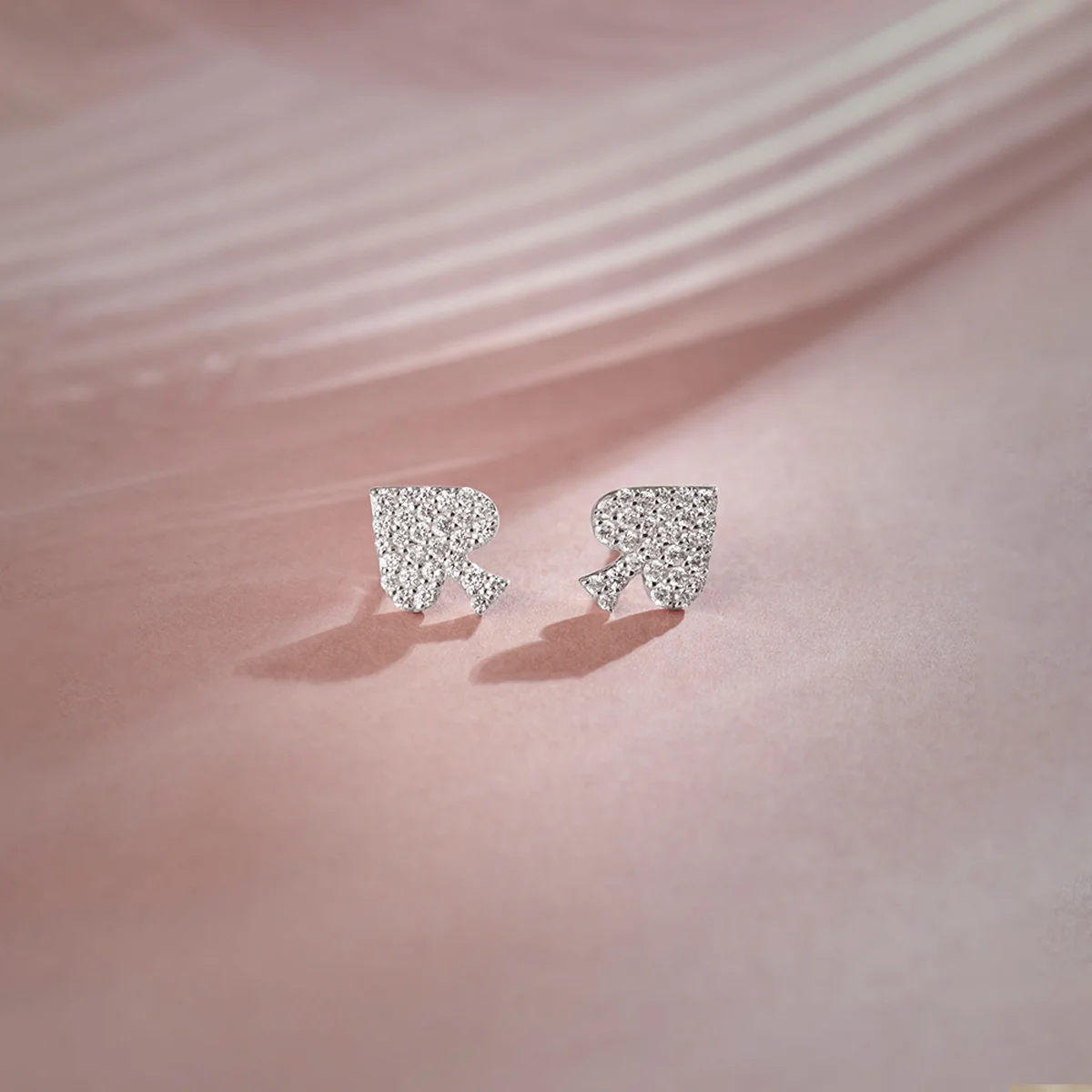 Spade Diamond Earrings