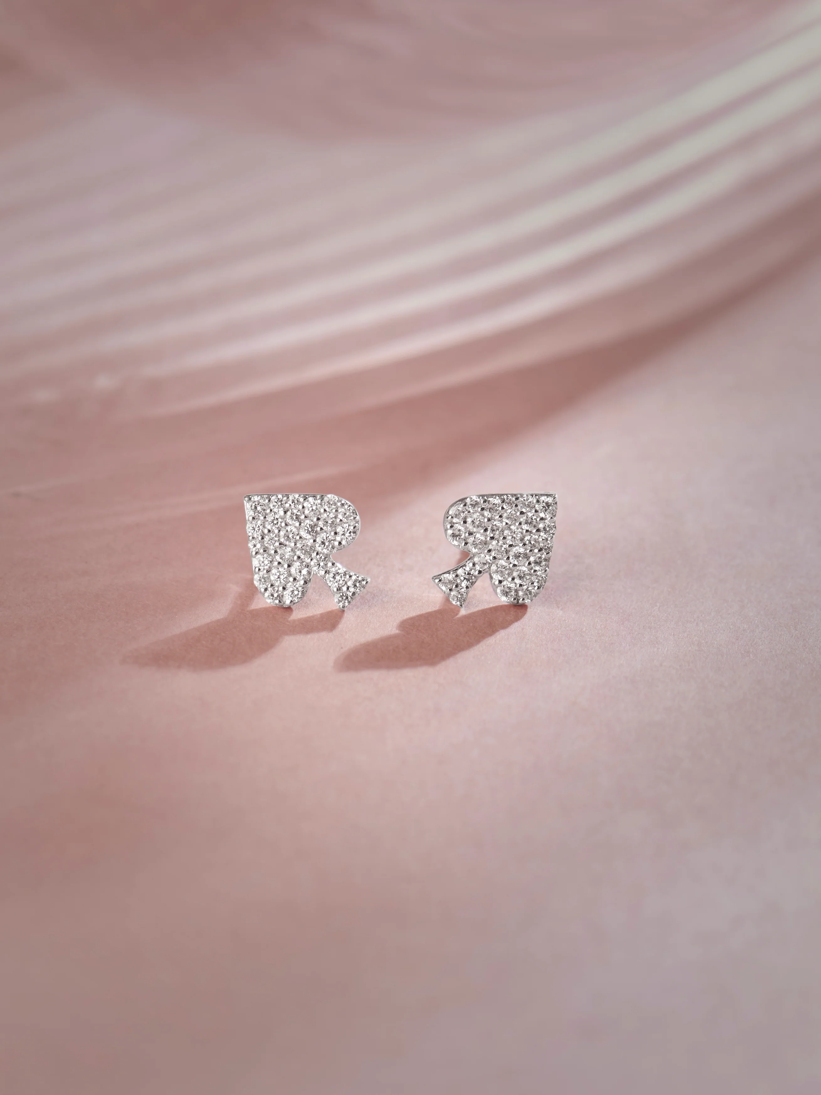 Spade Diamond Earrings - Image 6