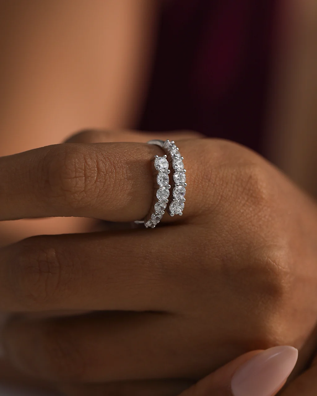 Split Spark Diamond Ring - Image 2