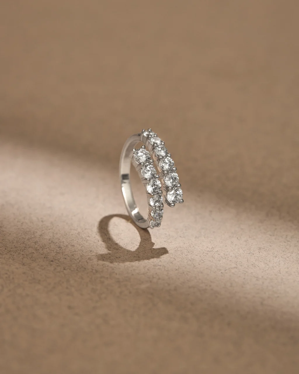 Split Spark Diamond Ring - Image 5