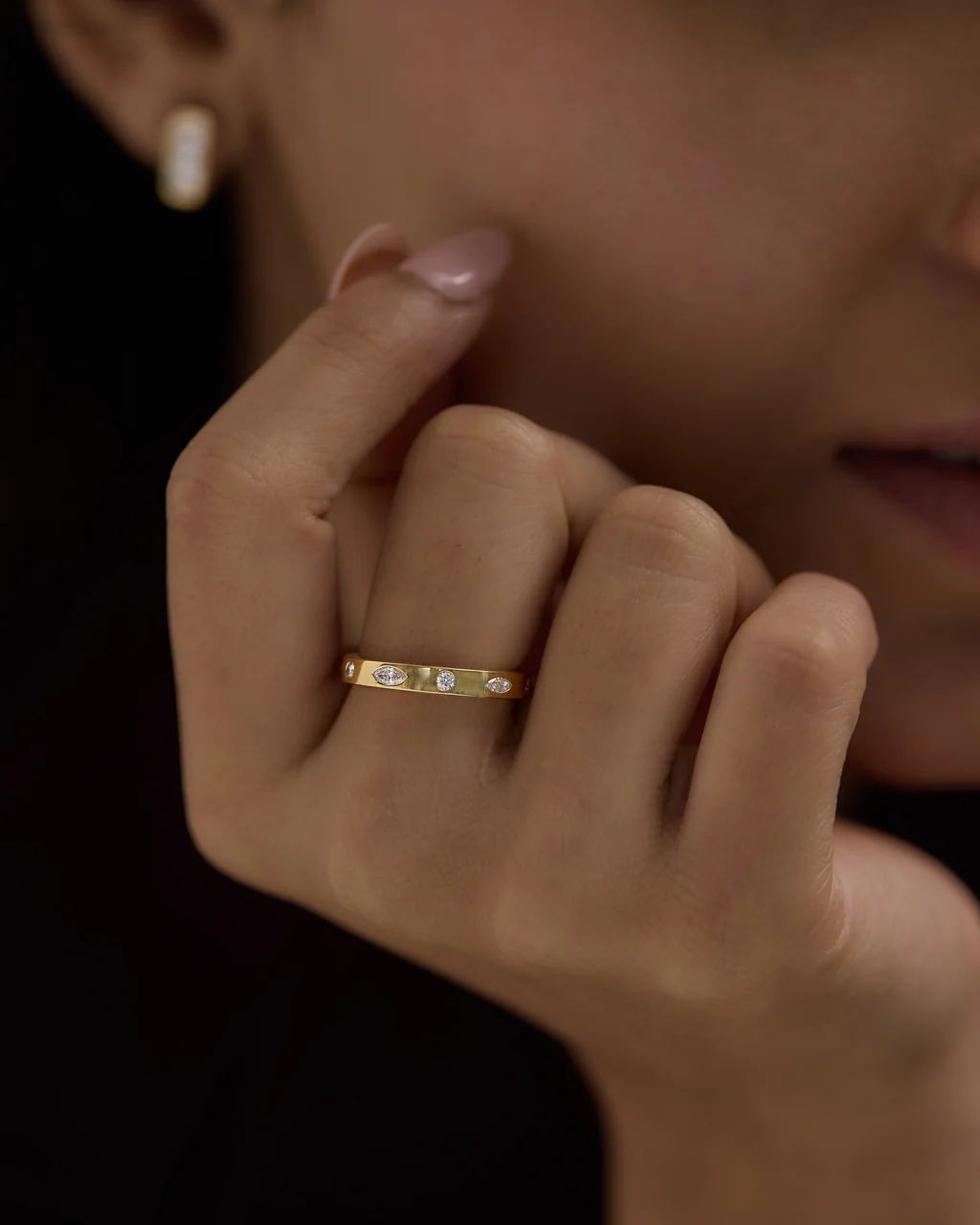 Stackable Glow Diamond Band - Image 2