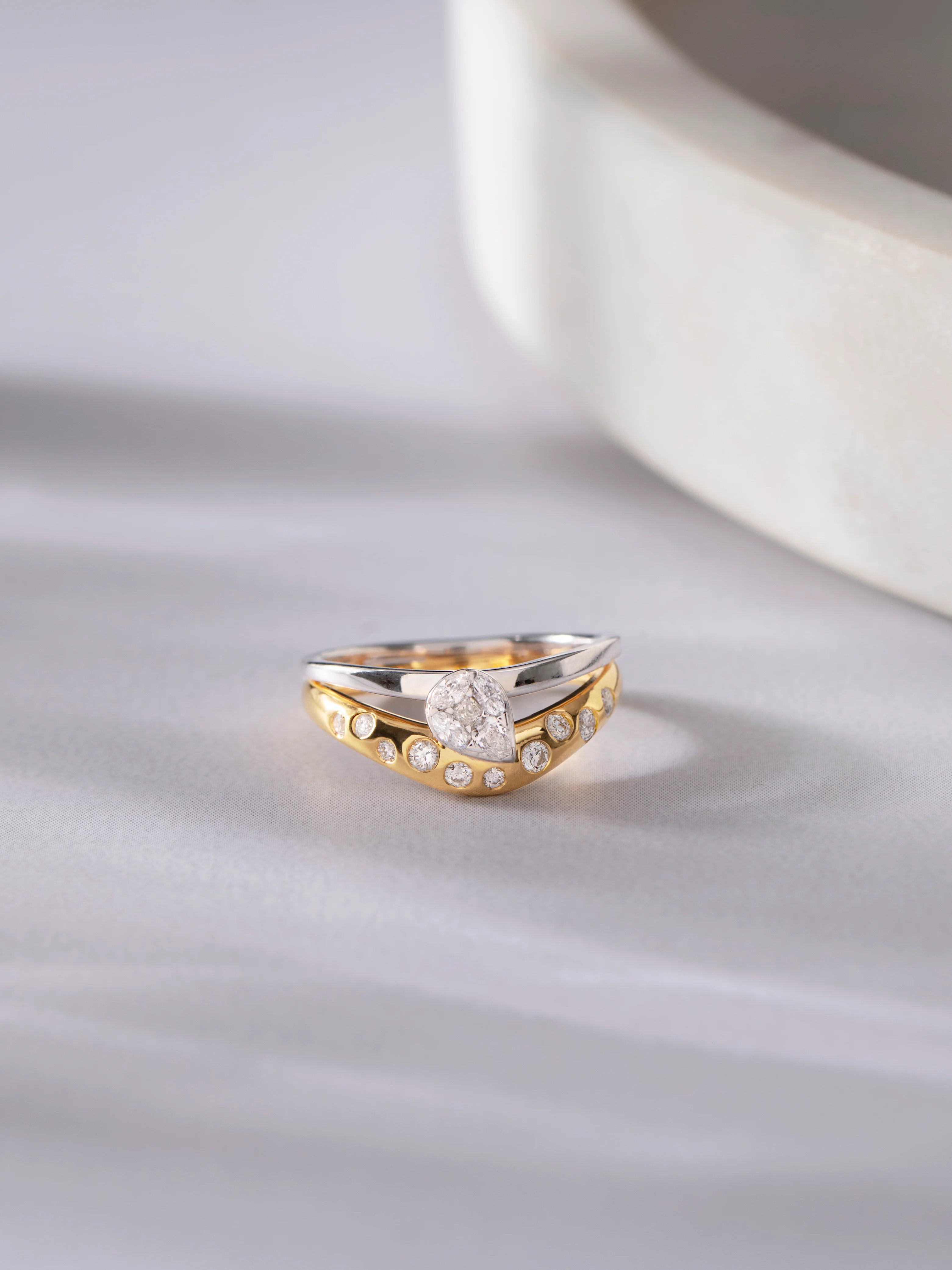 Starlight Chevron Ring - Image 5