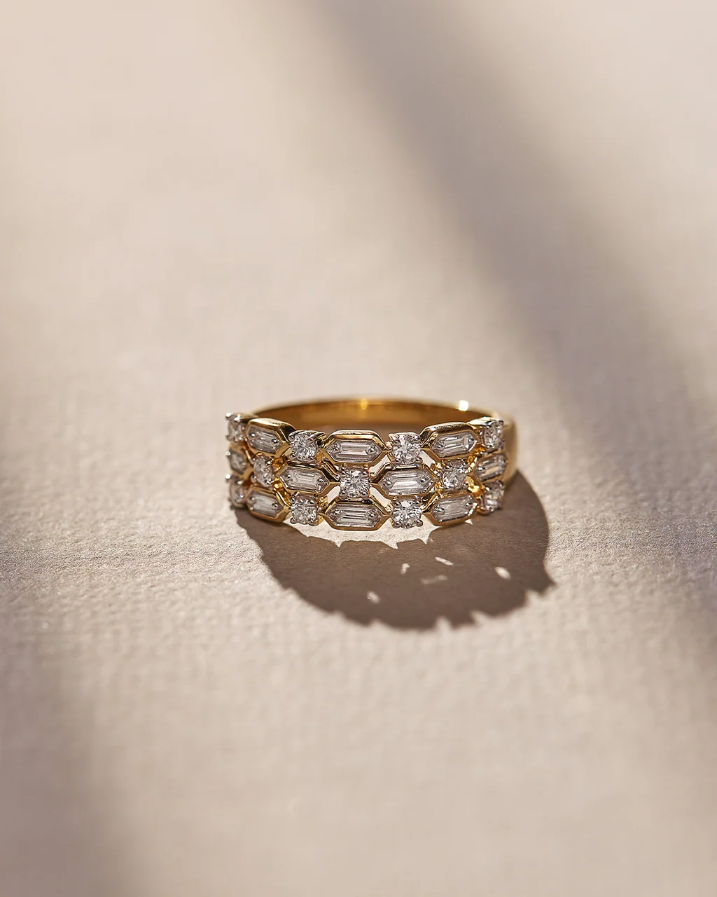Station Baguette Diamond Band - Image 5